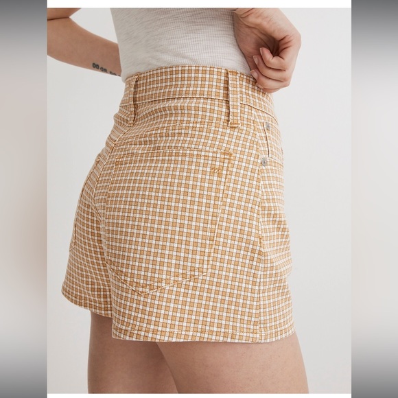 NWT Perfect Vintage Jean Short in Mini Check - Picture 4 of 9
